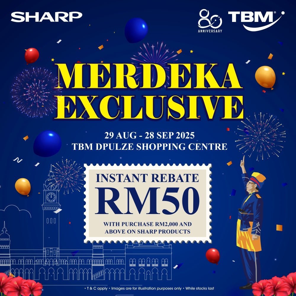 TBM x DPulze In-House Merdeka Exclusive │ 29 Aug – 28 Sept 2025 - TBM Online