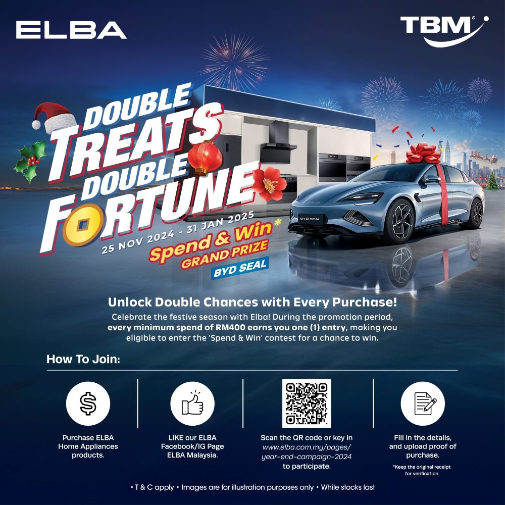 TBM x ELBA Double Treats Double Fortune | 25 Nov 2024 - 31 Jan 2025 - TBM Online