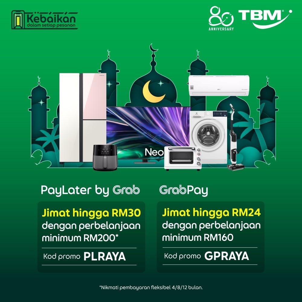 TBM x Grab Raya - Kebaikan Dalam Setiap Pesanan | 1 Mar – 13 April 2025 - TBM Online