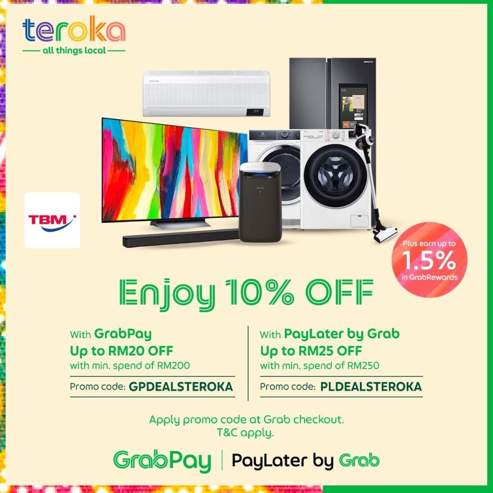 TBM x GrabPay’s Malaysia Day Campaign │ 09 Sept – 09 Oct 2022 - TBM Online