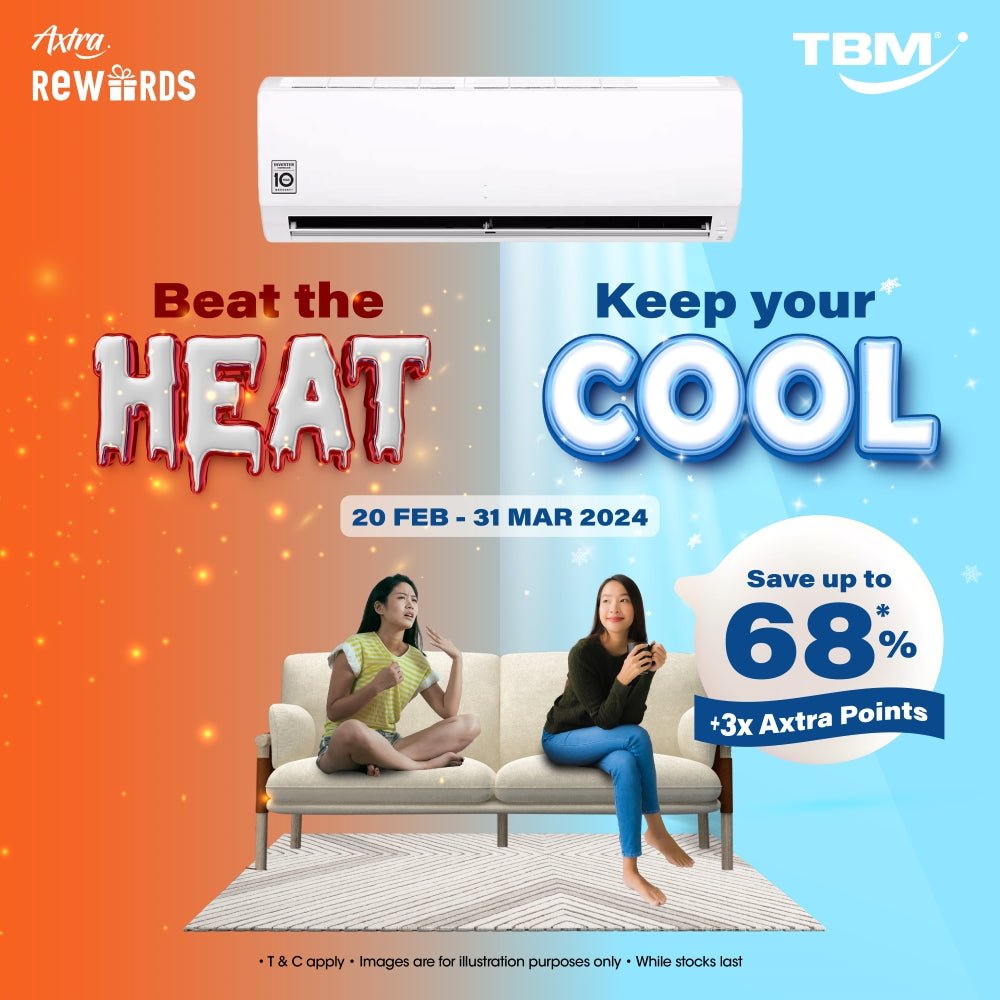 TBM x Keep Your Cool – Beat the Heat Campaign | 20 Feb – 31 Mar 2024 - TBM Online