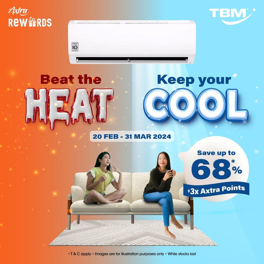 TBM x Keep Your Cool – Beat the Heat Campaign | 20 Feb – 31 Mar 2024