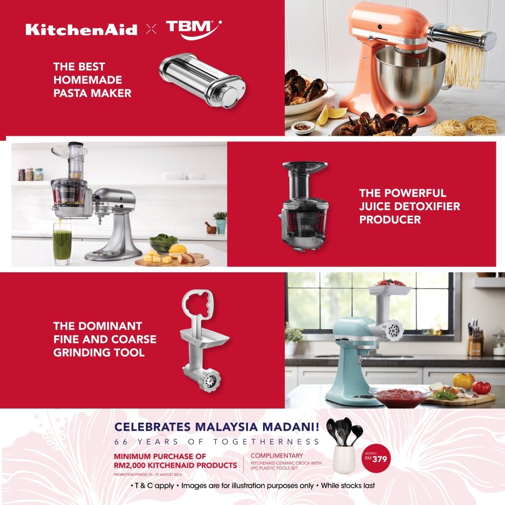 TBM x KitchenAid 66th Merdeka Sale | 1 – 31 Aug 2023 - TBM Online