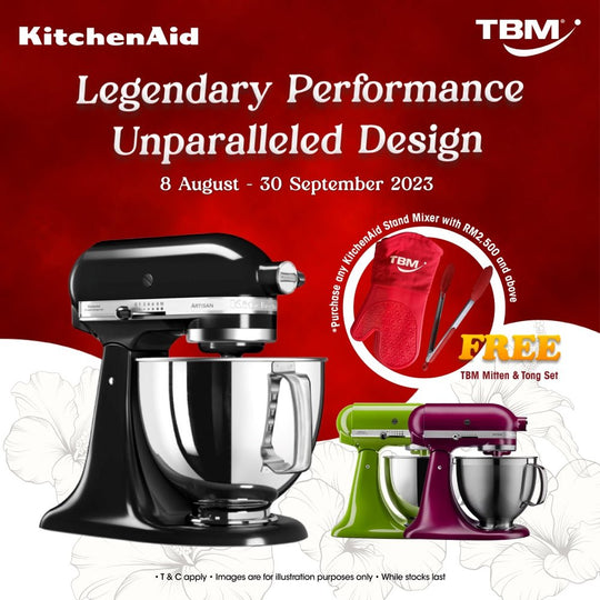 TBM x KitchenAid Best Kitchen Companion | 8 Aug - 30 Sept 2023