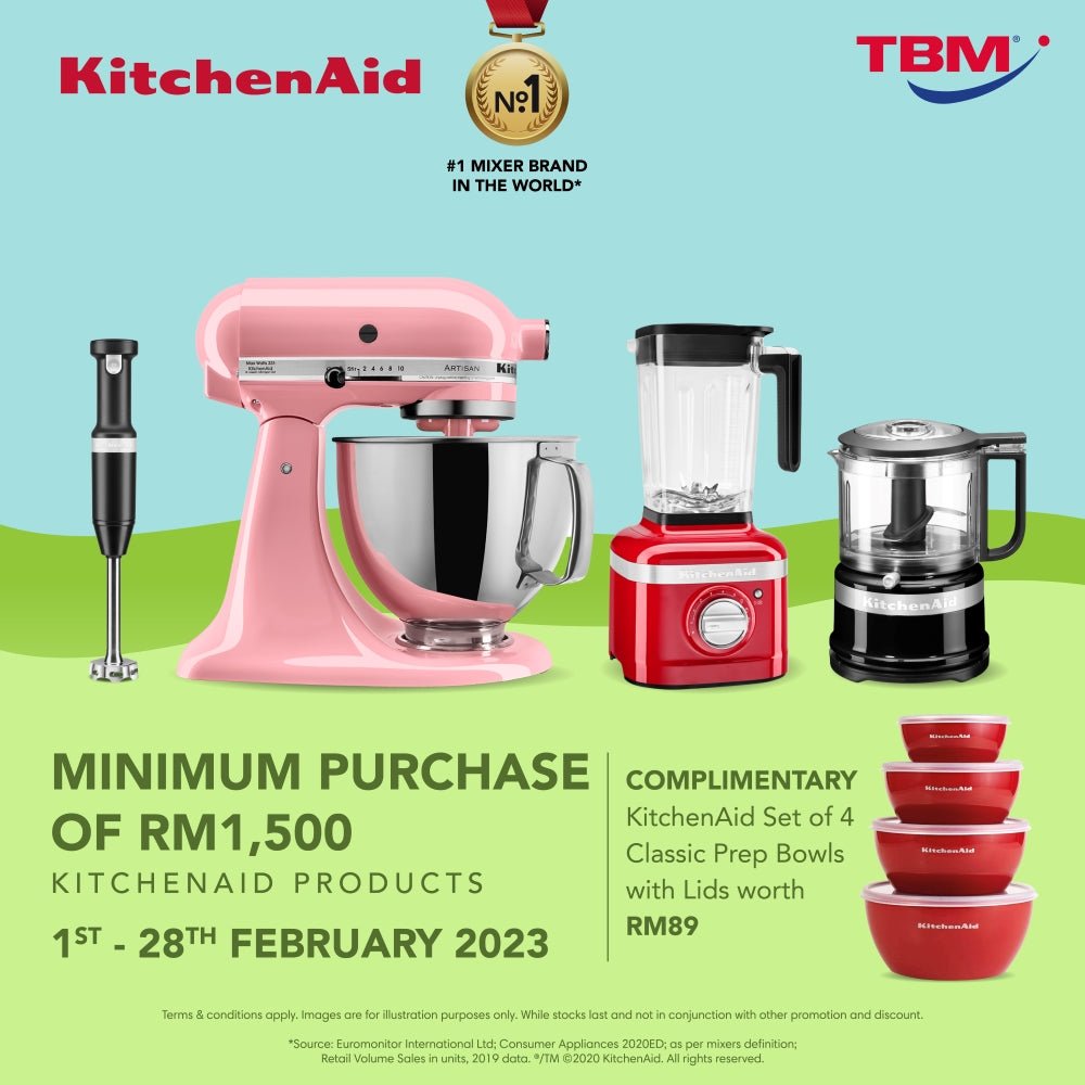TBM x KitchenAid Exclusive Offer | 1 – 28 February 2023 - TBM Online