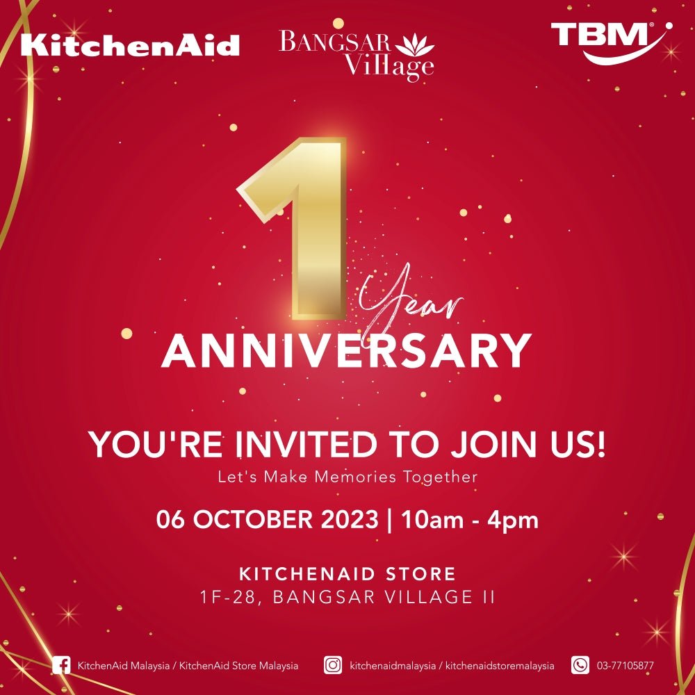 TBM x KitchenAid Store @BV2 1st Anniversary Promotion | 6 – 15 Oct 2023 - TBM Online