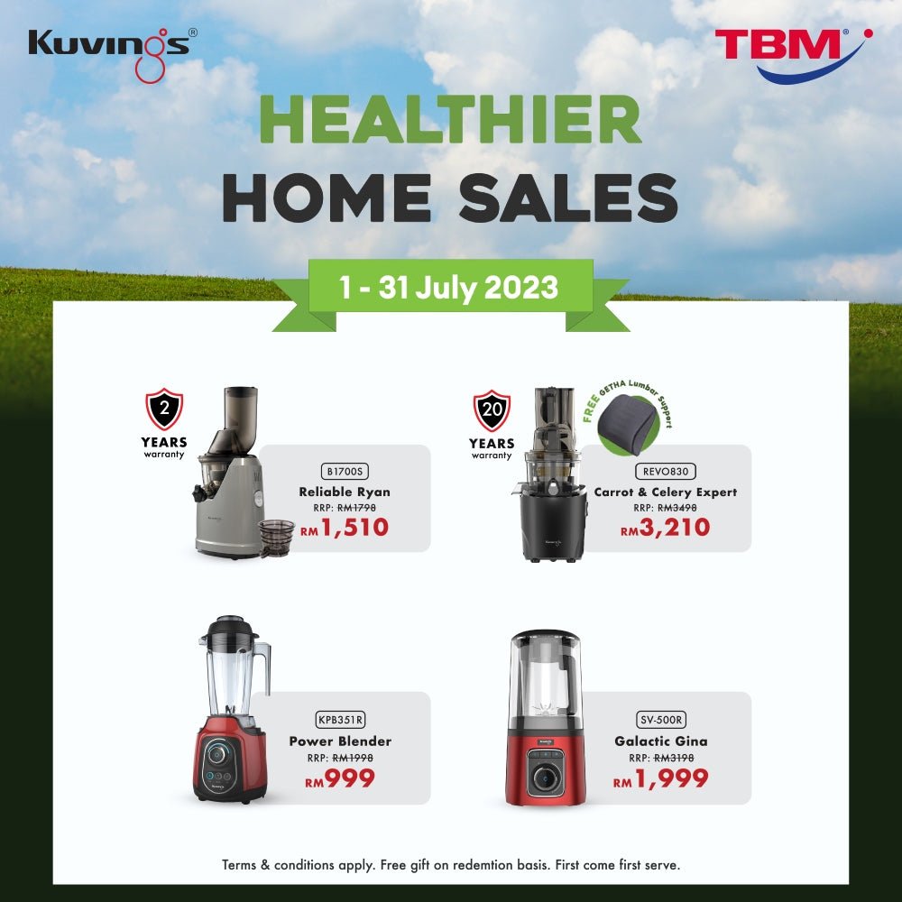 TBM x Kuvings Healthier Home Sales | 1 – 31 July 2023 - TBM Online