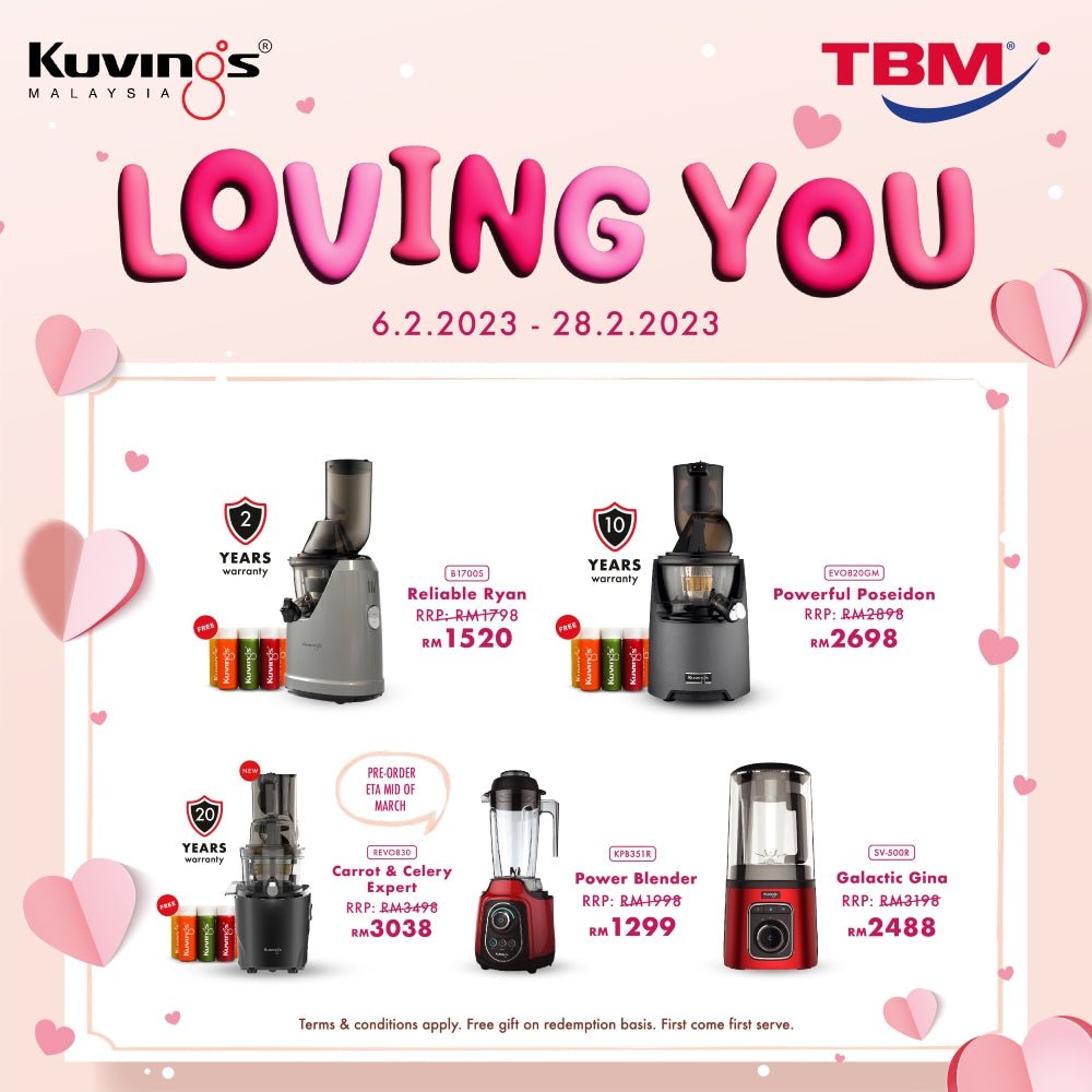 TBM x Kuvings Loving You Deal | 6 – 28 Feb 2023 - TBM Online
