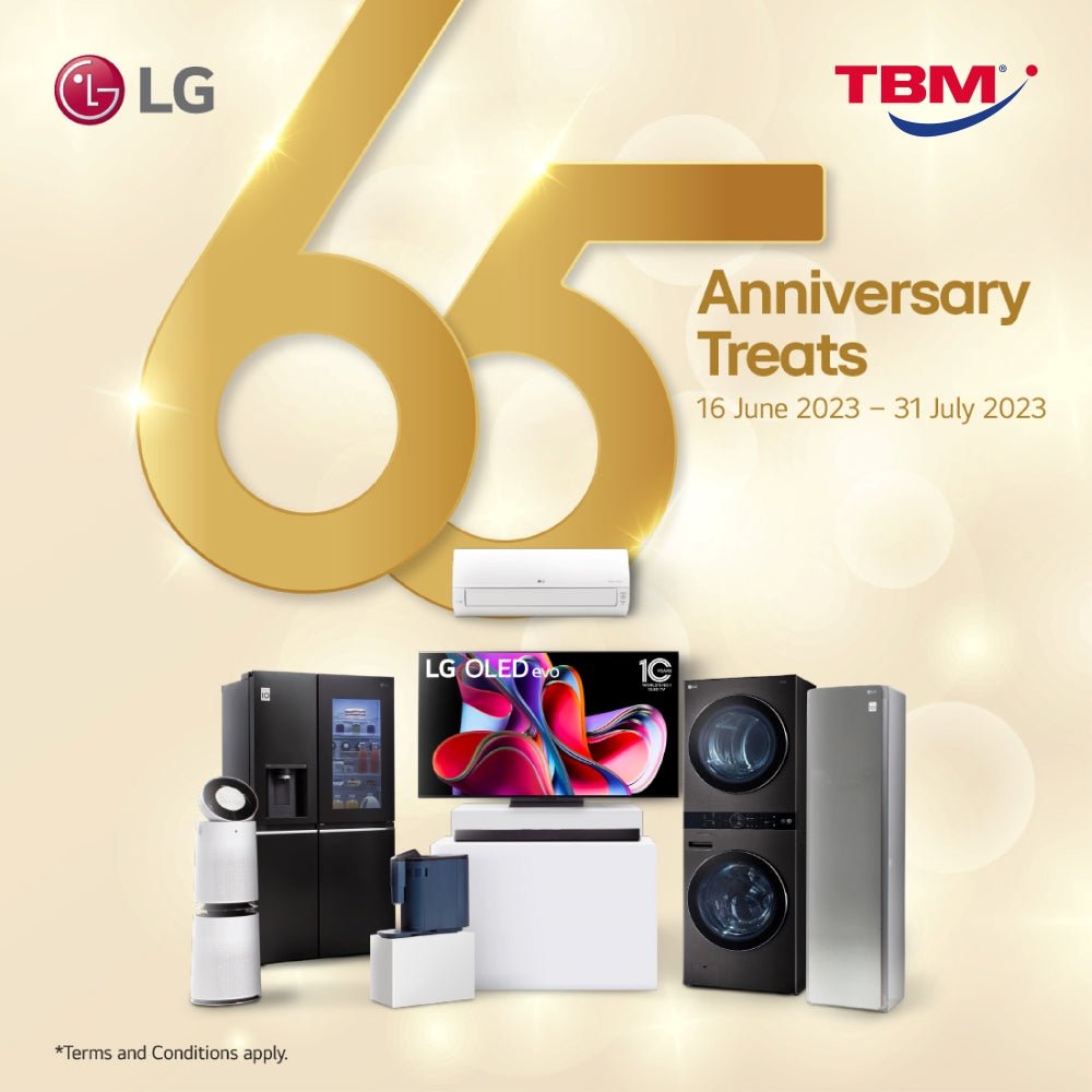 TBM x LG 65th Anniversary | 16 June – 31 July 2023 - TBM Online