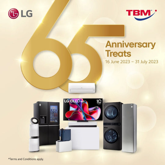 TBM x LG 65th Anniversary | 16 June – 31 July 2023
