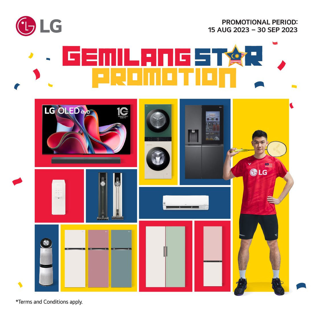 TBM x LG Gemilang Star Promotion | 15 Aug – 30 Sept 2023 - TBM Online