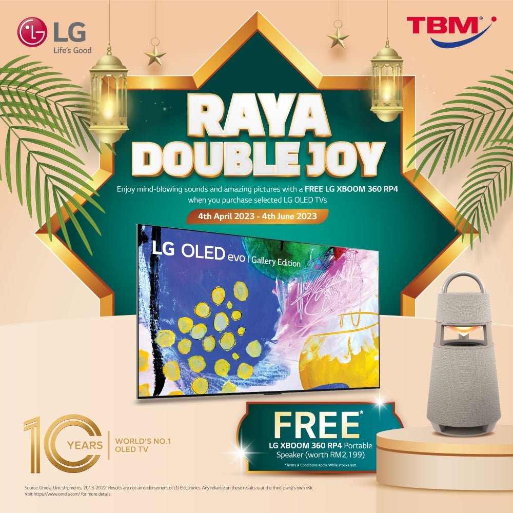 TBM x LG Raya Double Joy | 4 Apr – 4 Jun 2023 - TBM Online