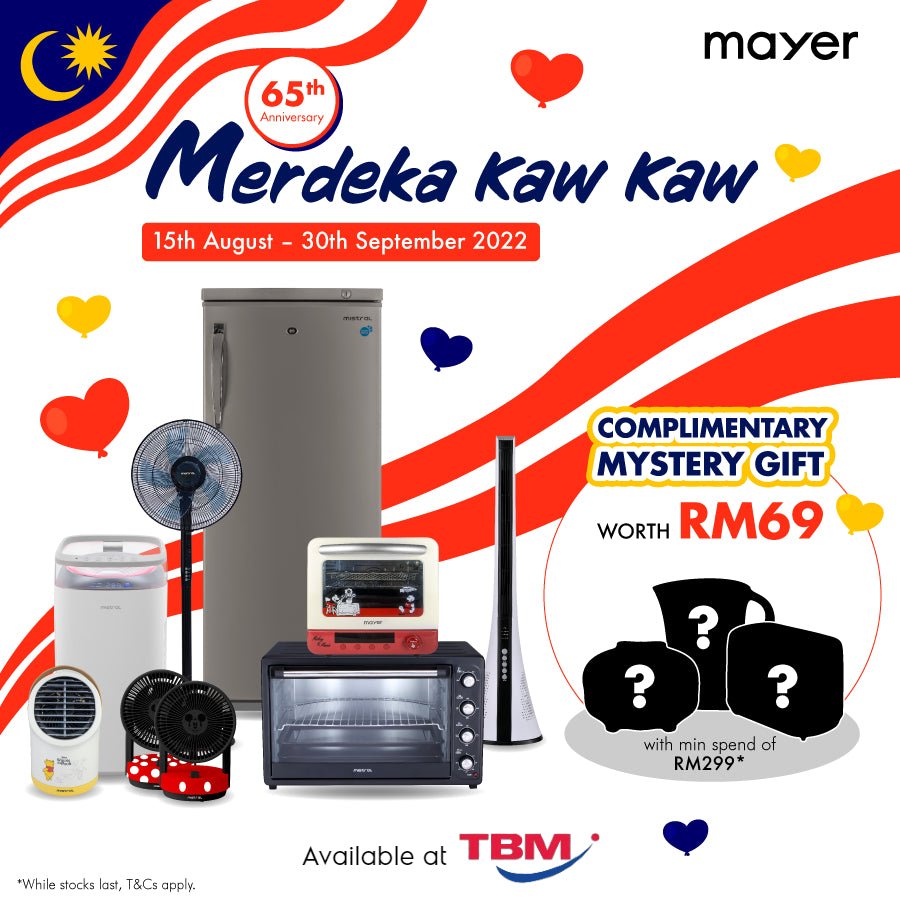 TBM x Mayer Merdeka Kaw Kaw Campaign │ 15th Aug – 30th Sept 2022 - TBM Online