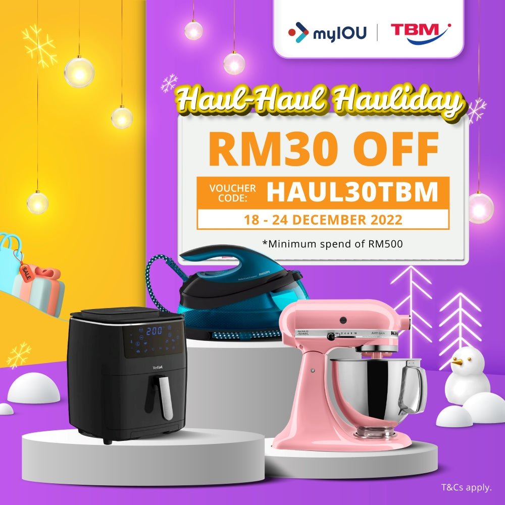TBM x myIOU Haul-Haul Hauliday | 18 – 24 Dec 2022 - TBM Online