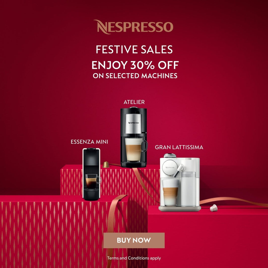 TBM x Nespresso Festive Sales | 6 Nov 2023 – 2 Jan 2024 - TBM Online