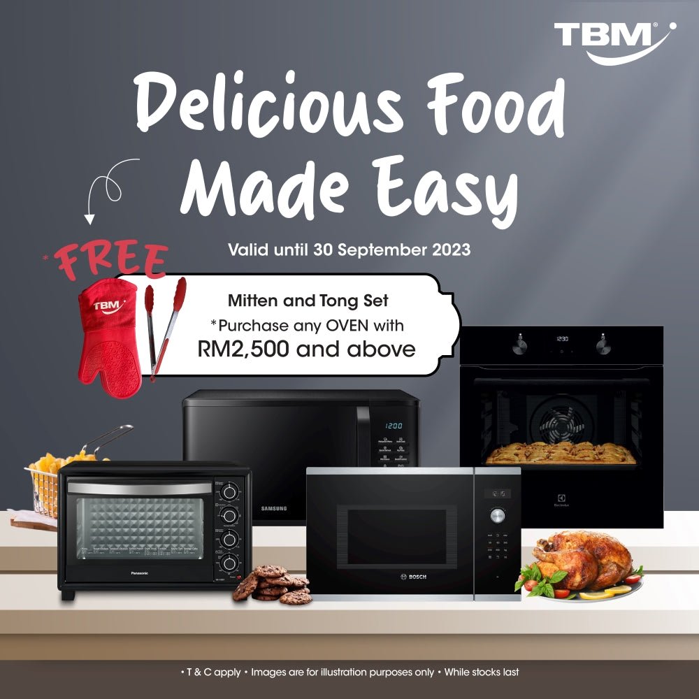 TBM x OVEN – Delicious Food Made Easy | 8 Aug - 30 Sept 2023 - TBM Online