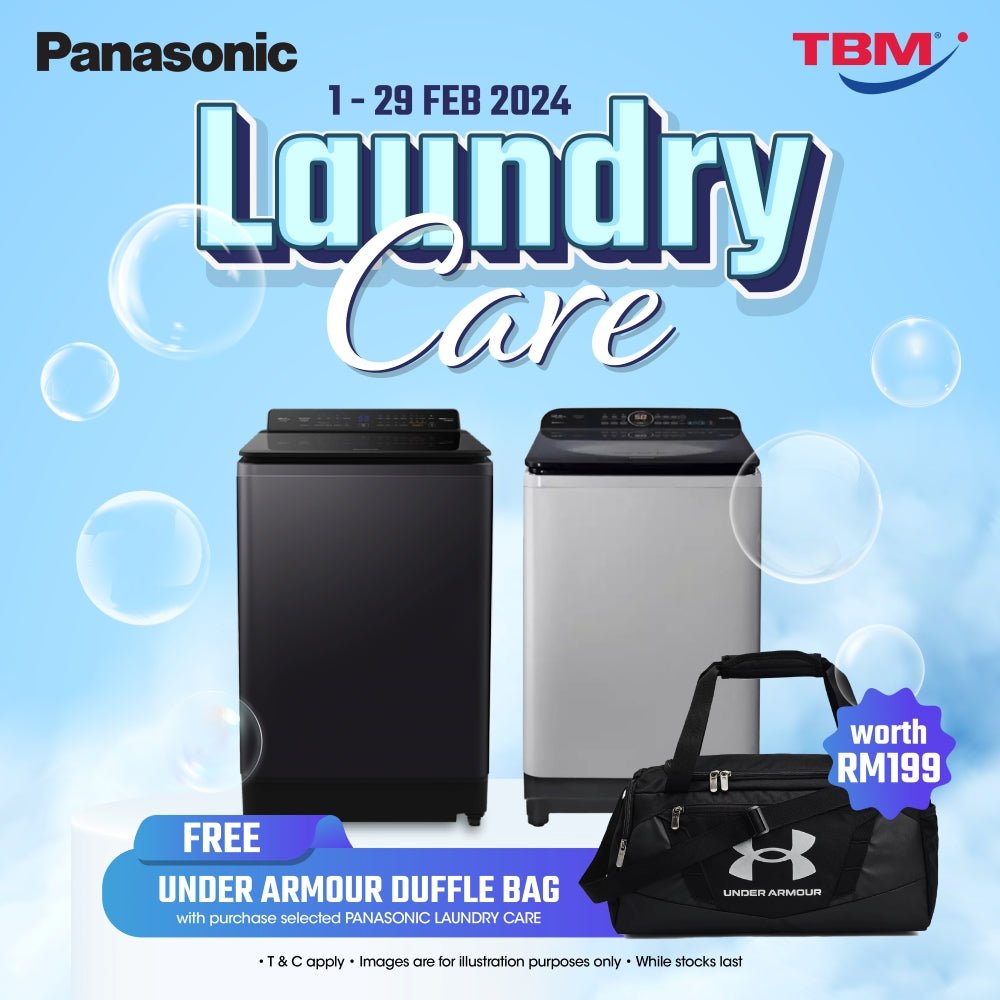 TBM x Panasonic Laundry Care Promo | 1 – 29 Feb 2024 - TBM Online