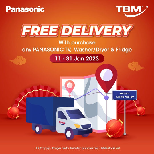 TBM x Panasonic TV, Washer/Dryer & Fridge Exclusive Offer | Ends 31 Jan 2023