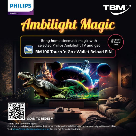 TBM x Philips Ambilight Magic | 11 July – 31 Aug 2023