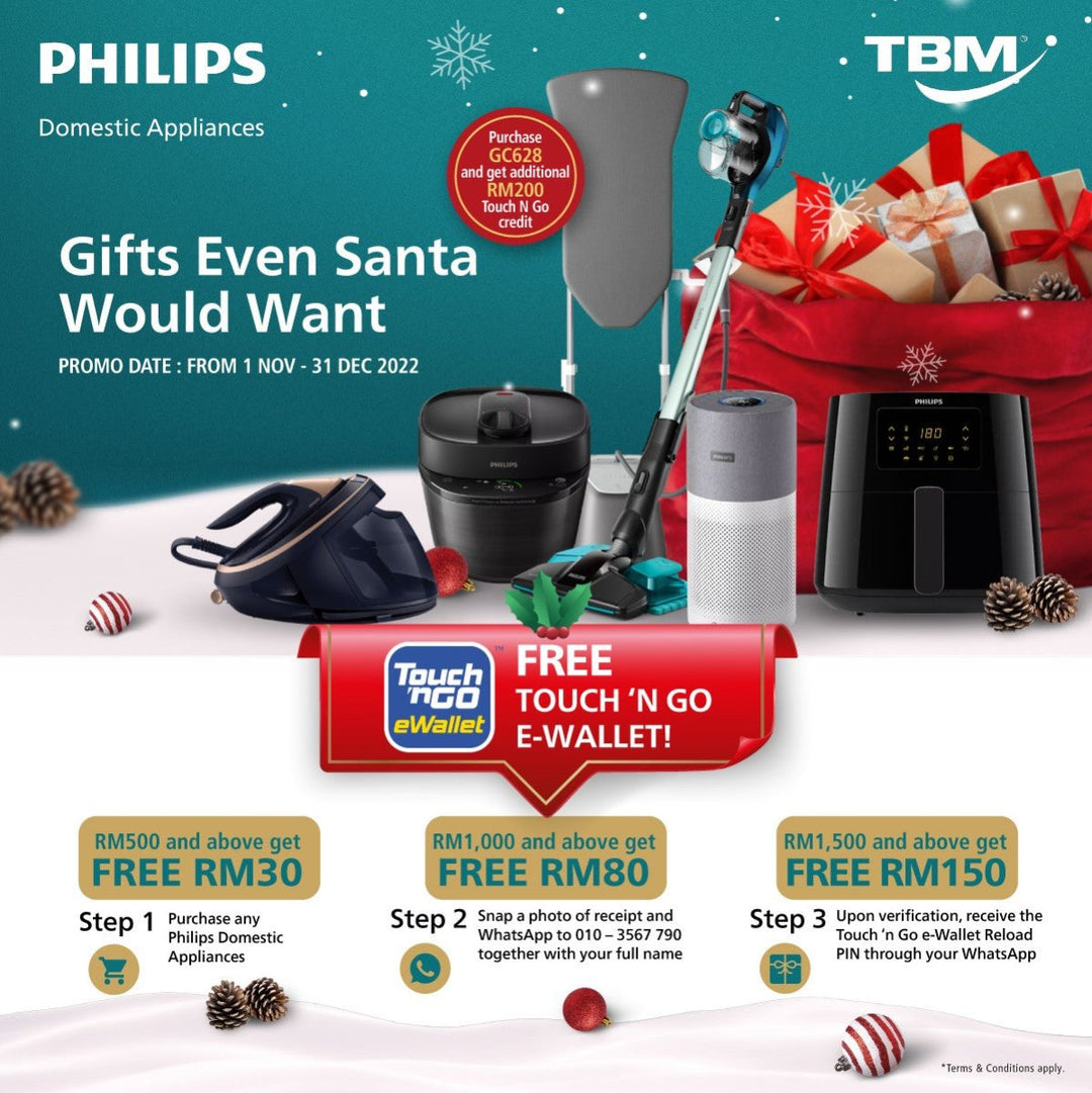 TBM x Philips DA Gifts Even Santa Would Want YEP | 1 Nov – 31 Dec 2022 - TBM Online