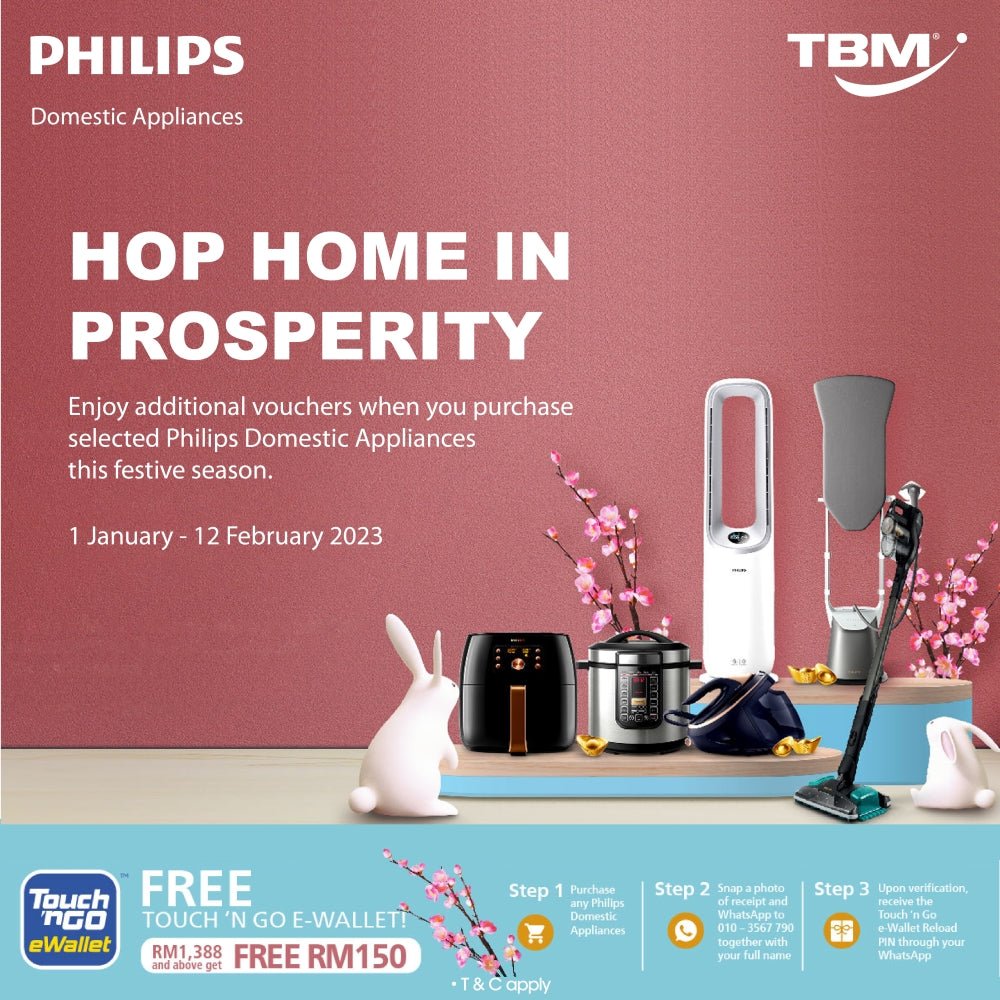TBM x Philips HOP Home In Prosperity | 1 Jan – 12 Feb 2023 - TBM Online