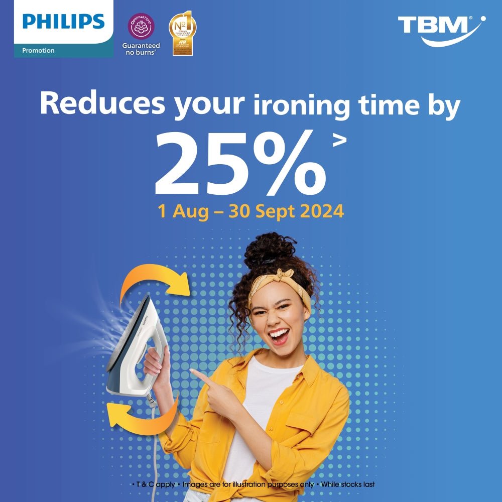 TBM x Philips Iron Trade Up Promo | 1 Aug – 30 Sept 2024 - TBM Online