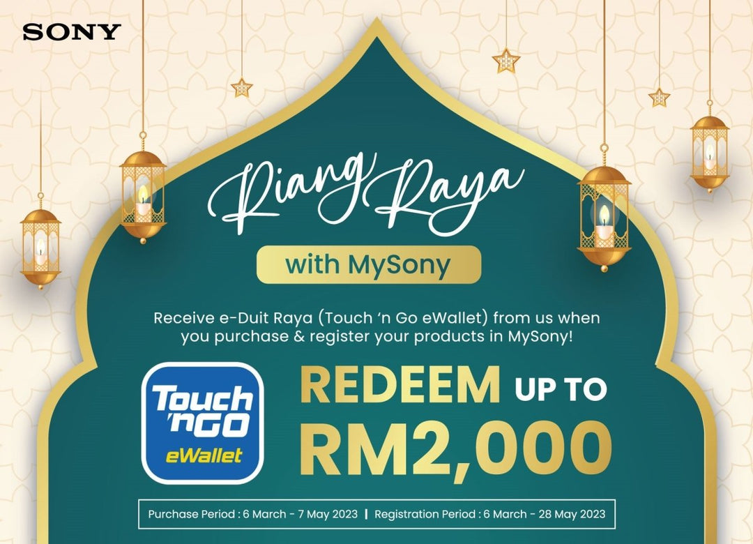 TBM x Riang Raya with Sony | Available until 7 May 2023 - TBM Online