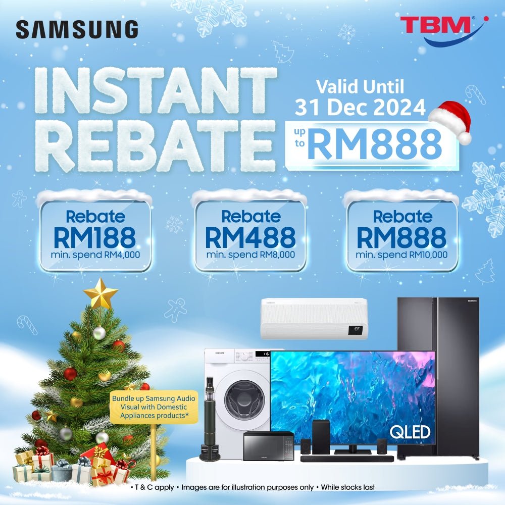 TBM x Samsung Exclusive | 1 – 31 Dec 2024 - TBM Online