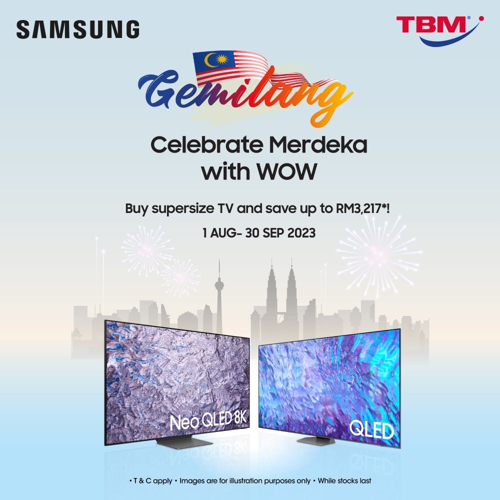 TBM x Samsung Gemilang Merdeka | 1 Aug – 30 Sept 2023 - TBM Online