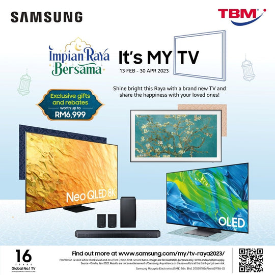 TBM x Samsung Impian Raya Bersama 2023| 13 Feb – 30 Apr 2023