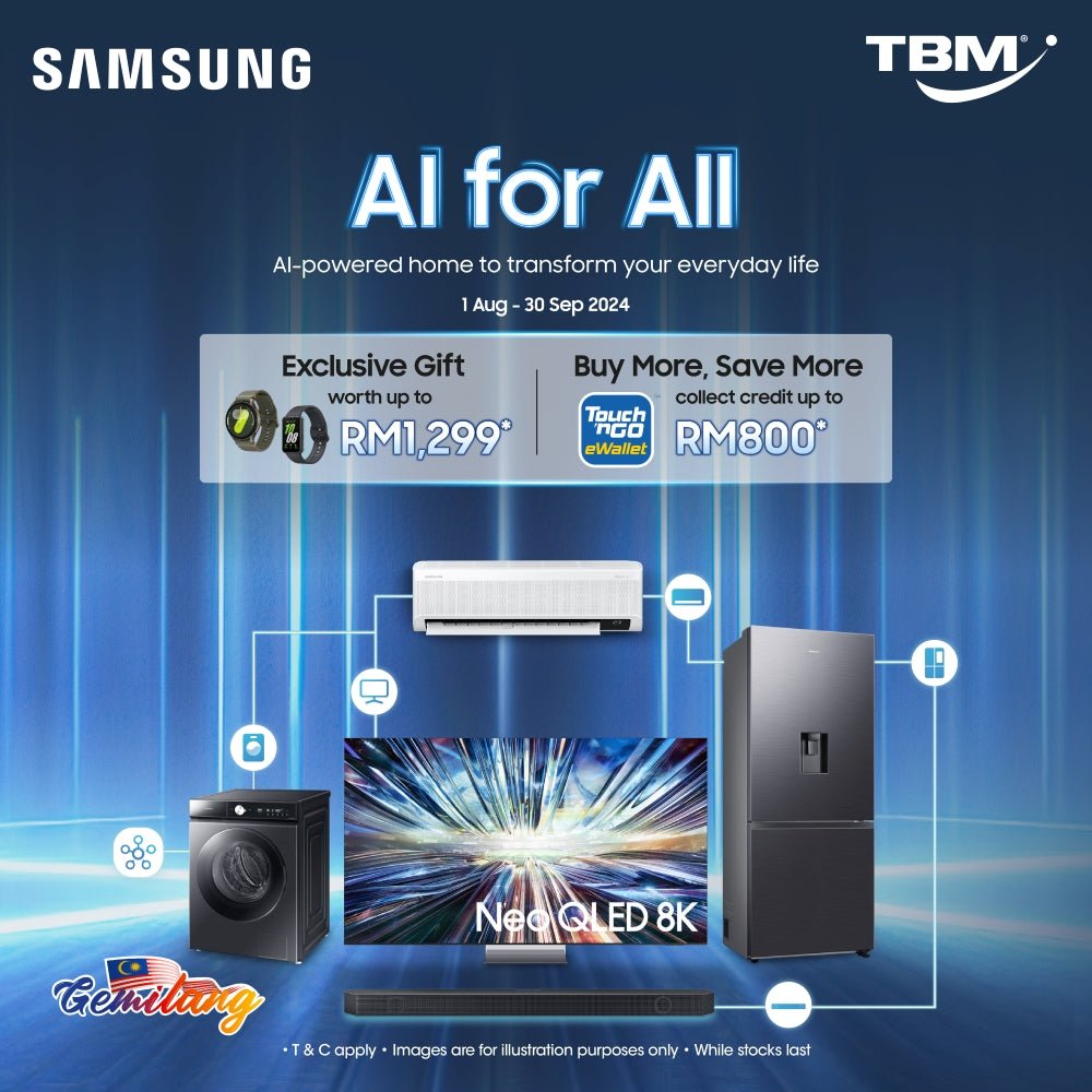 TBM x Samsung Merdeka Promo | 1 Aug – 30 Sept 2024 - TBM Online