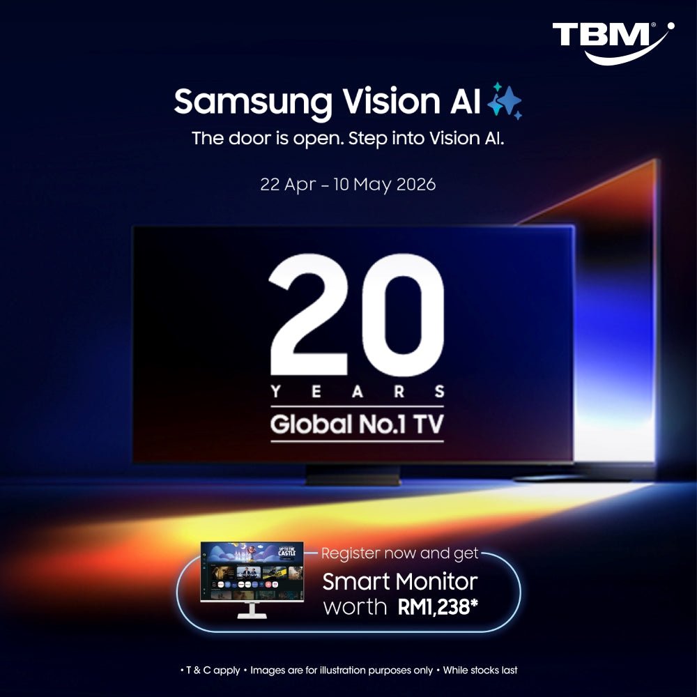 TBM x Samsung New AI TV Handraiser | 22 Apr - 10 May 2026 – TBM Online