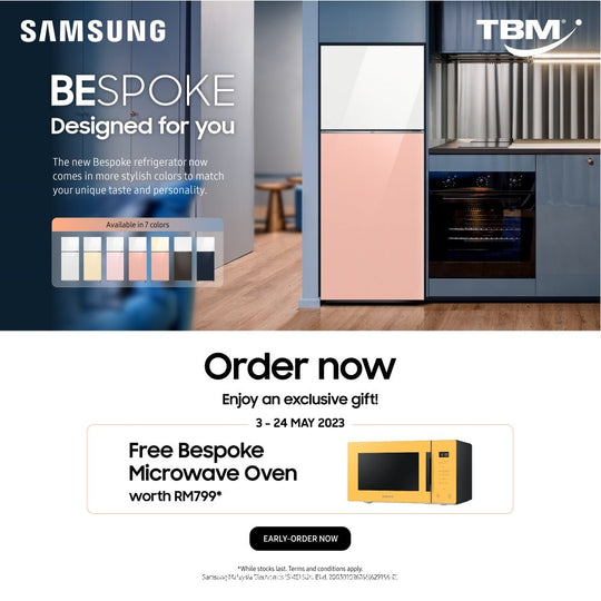 TBM x Samsung New Bespoke Refrigerator | 3 – 24 May 2023