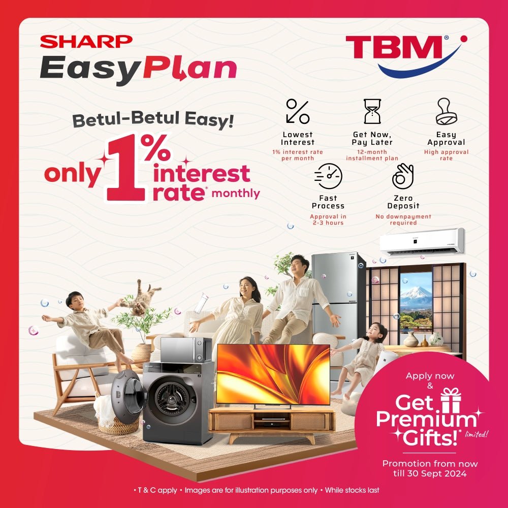 TBM x Sharp Easy Plan | Valid till 30 Sept 2024 - TBM Online