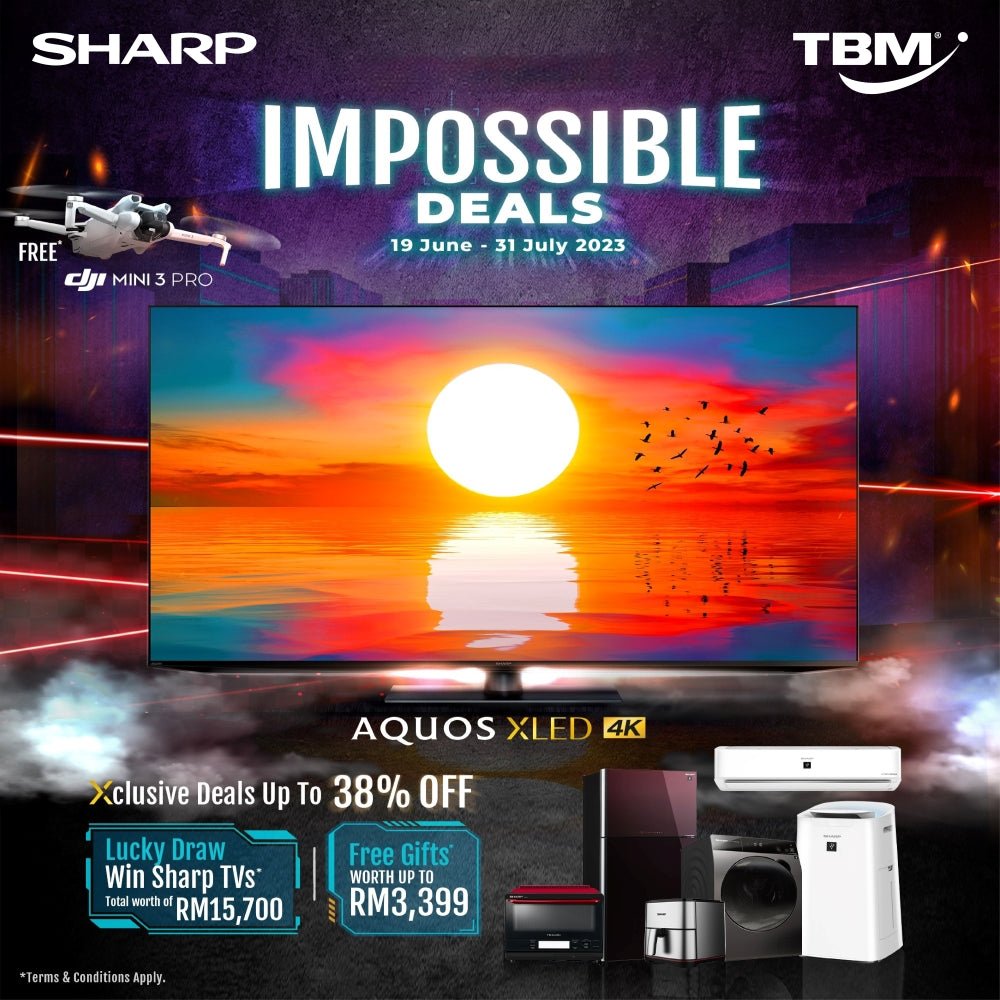 TBM x Sharp Impossible Deals | 19 June – 31 July 2023 - TBM Online
