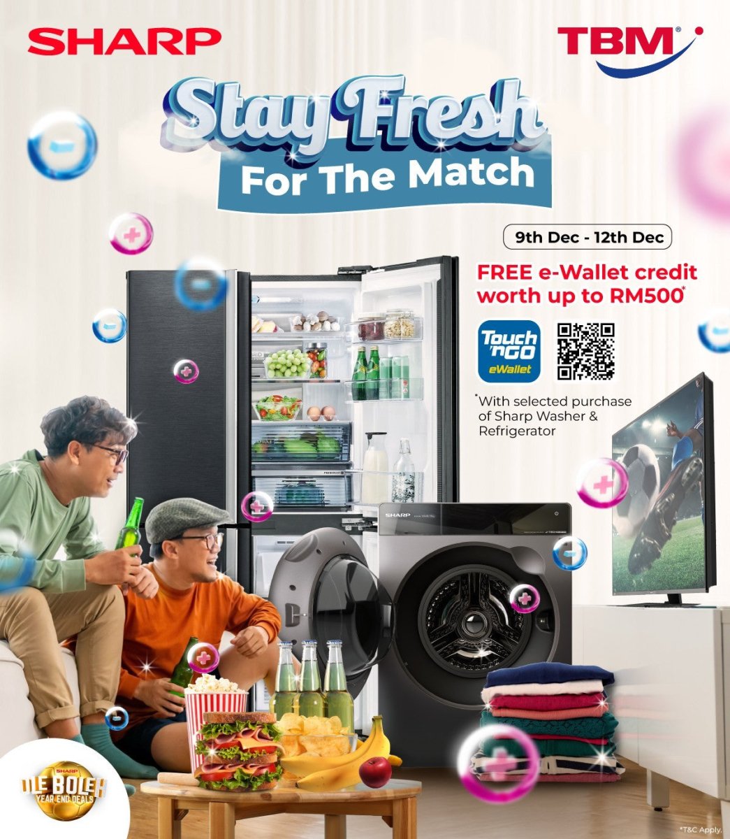 TBM x Sharp Stay Fresh For The Match | 9 – 12 Dec 2022 - TBM Online