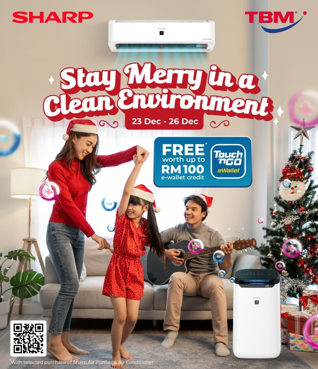 TBM x Sharp Stay Merry in a Clean Environment | 23 – 26 Dec 2022 - TBM Online