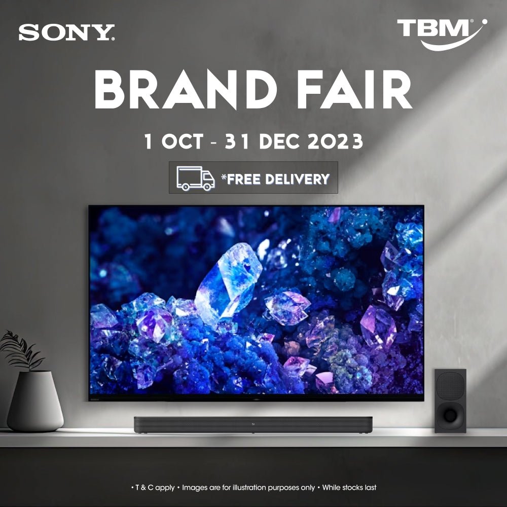 TBM x Sony Brand Fair | 1 Oct – 31 Dec 2023 - TBM Online