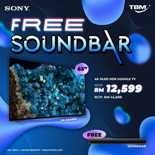 TBM x Sony TV Free Soundbar | 20 Nov – 31 Dec 2023
