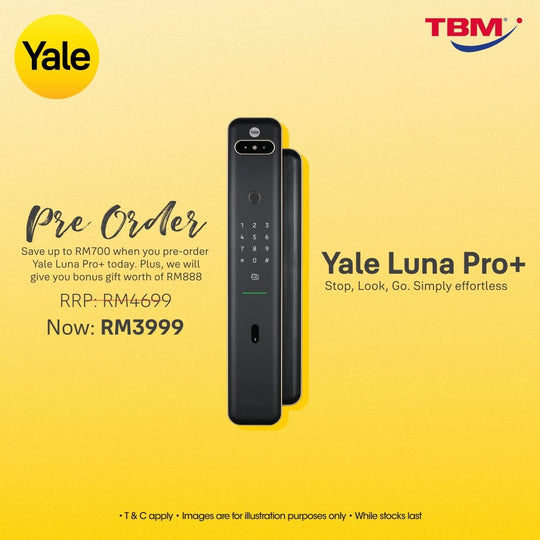 TBM x Yale Luna Pro+ Pre-order | Available until 28 Feb 2023