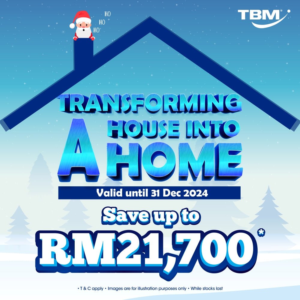 TBM Year End Markdown Madness - Transforming A House Into A Home | 1 Nov – 31 Dec 2024 - TBM Online