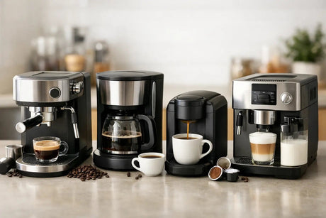 Types of Coffee Machines - TBM Online