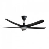 Alkova PAZION G2-5B/56 LED MATT BLACK Ceiling Fan 5 Blades 56" LED Matt Black