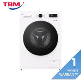 LG FB1208S6W 8kg Front Load Washer With 6 Motion Inverter Direct Drive
