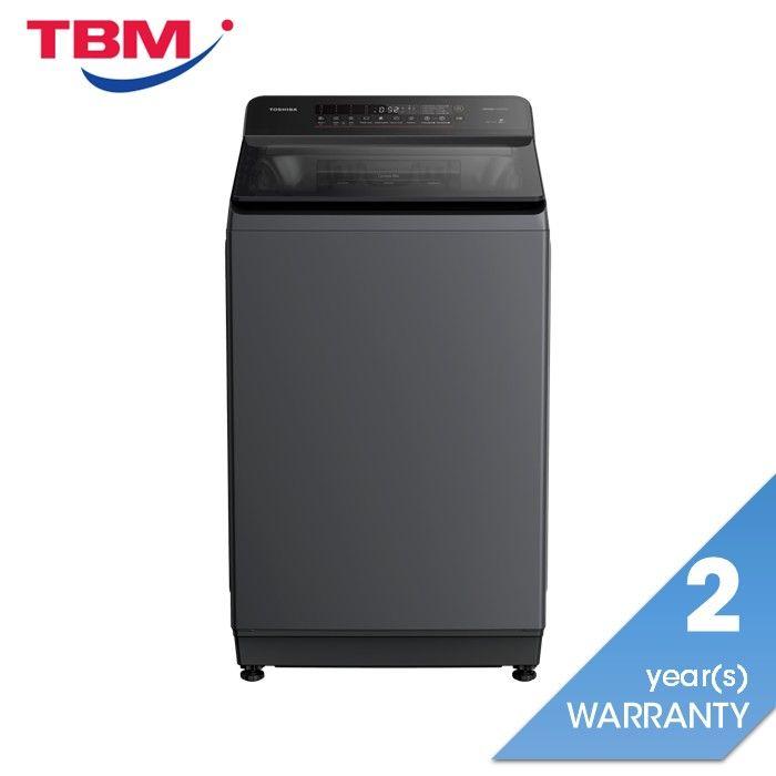 Toshiba AW-T26D2000QM(MG) 19.0kg Top Load Washer UFB Greatwaves Washer With Heating-Dark Grey
