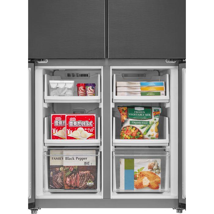 Toshiba GR-RF531WI-PMY(60E) G530L 4 Doors Fridge French Door Inverter Andes Grey