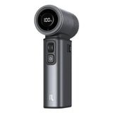 JisuLife Ultra2 Handheld Fan 9000mAh 25H Battery Life 43000RPM [Dark Grey / Light Brown]