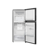 Haier 2 Doors Fridge 240L Non-Inverter Metal Finishing Dark Grey