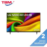 LG 50NU855BPSA 50" Nano 4K UHD AI NU85 Smart TV