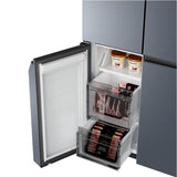 Haier G610L 4 Doors Fridge Twin Inverter Metal/Silk in Blue